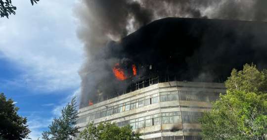 После пожара во Фрязино арестован замдиректор компании, которая управляла зданием